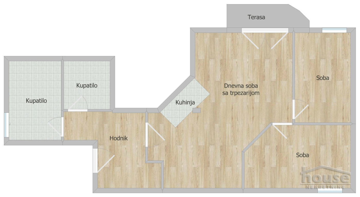 Stan Prodaja Novi Sad  70 m2