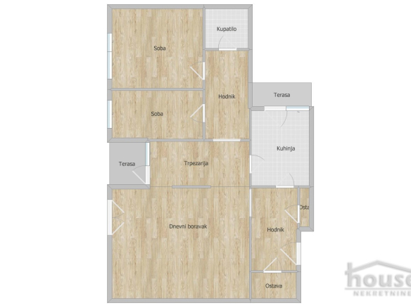 Stan Prodaja Novi Sad  80 m2