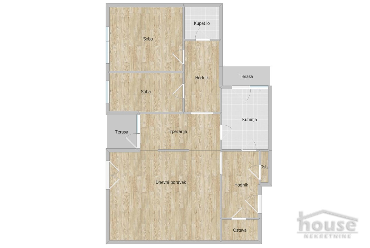 Stan Prodaja Novi Sad  80 m2