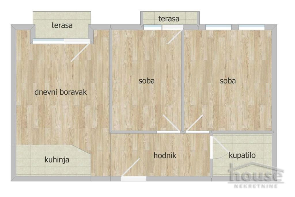 Stan Prodaja Novi Sad  59 m2