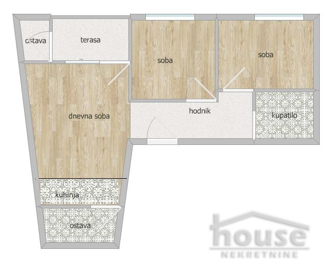 Stan Prodaja Novi Sad  59 m2