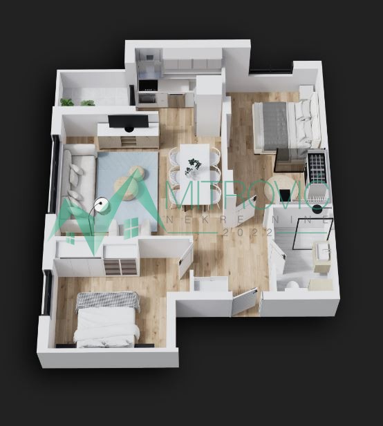 Stan Prodaja Novi Sad  61 m2