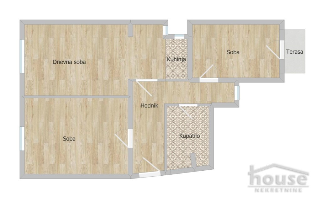 Stan Prodaja Novi Sad  75 m2