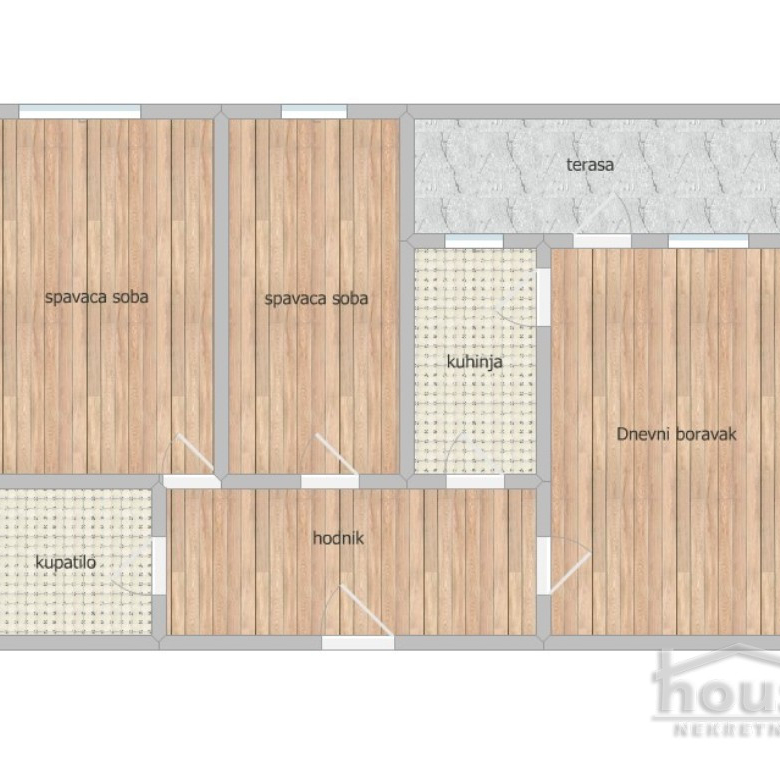 Stan Prodaja Novi Sad  77 m2