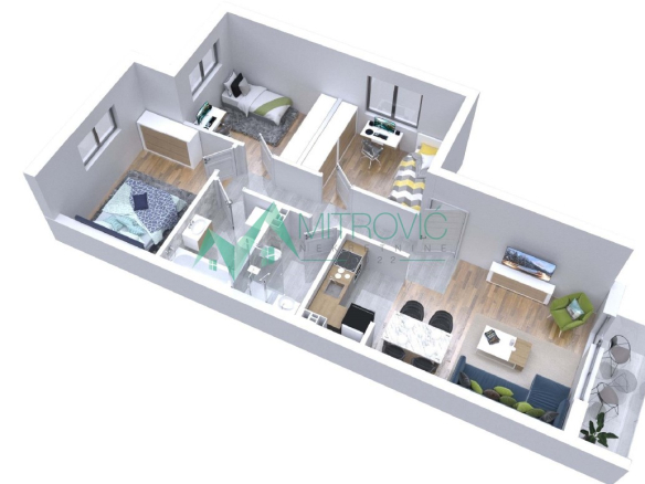 Stan Prodaja Sremska Kamenica  70 m2