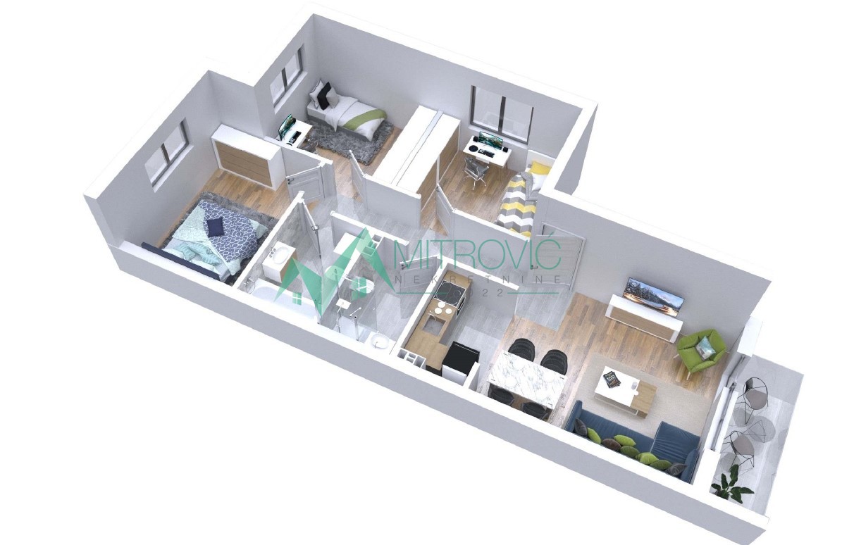 Stan Prodaja Sremska Kamenica  70 m2