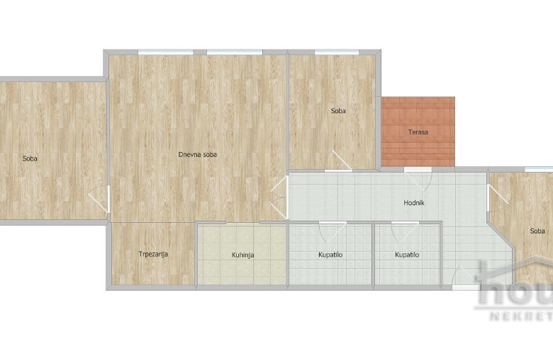 Stan Prodaja Novi Sad  105 m2