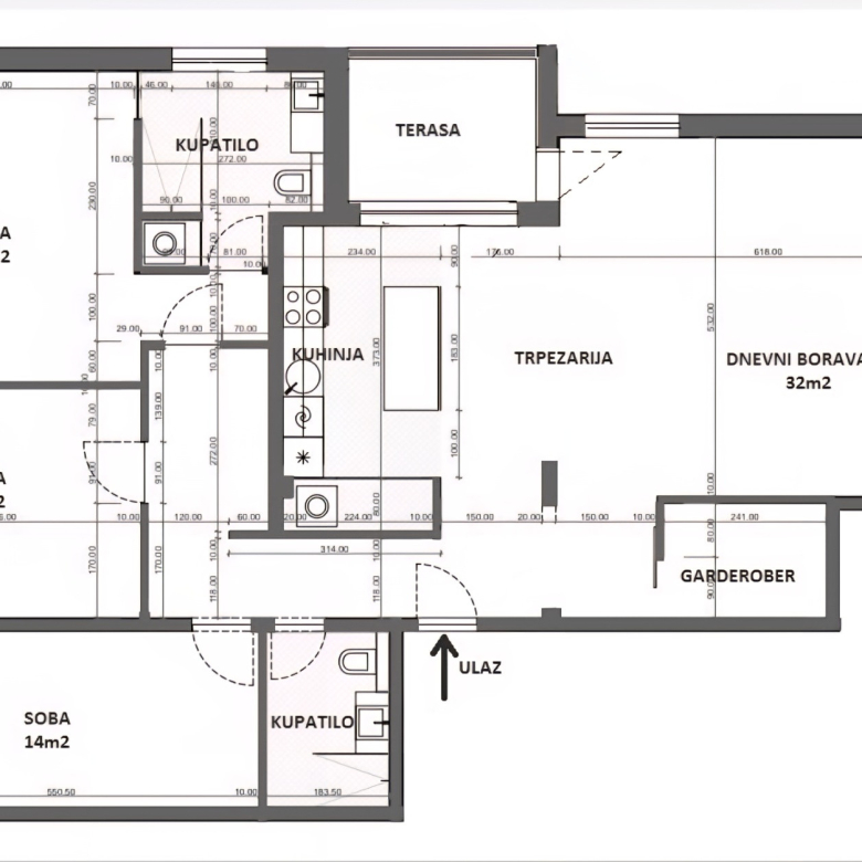 Stan Prodaja Novi Sad  132 m2