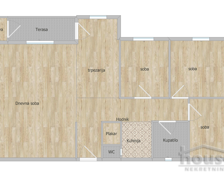Stan Prodaja Novi Sad  72 m2