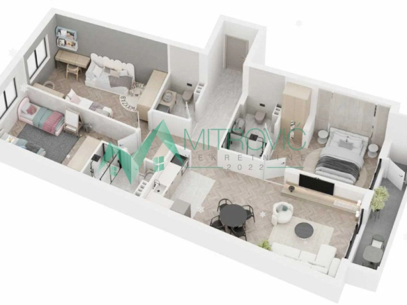 Stan Prodaja Novi Sad  94 m2