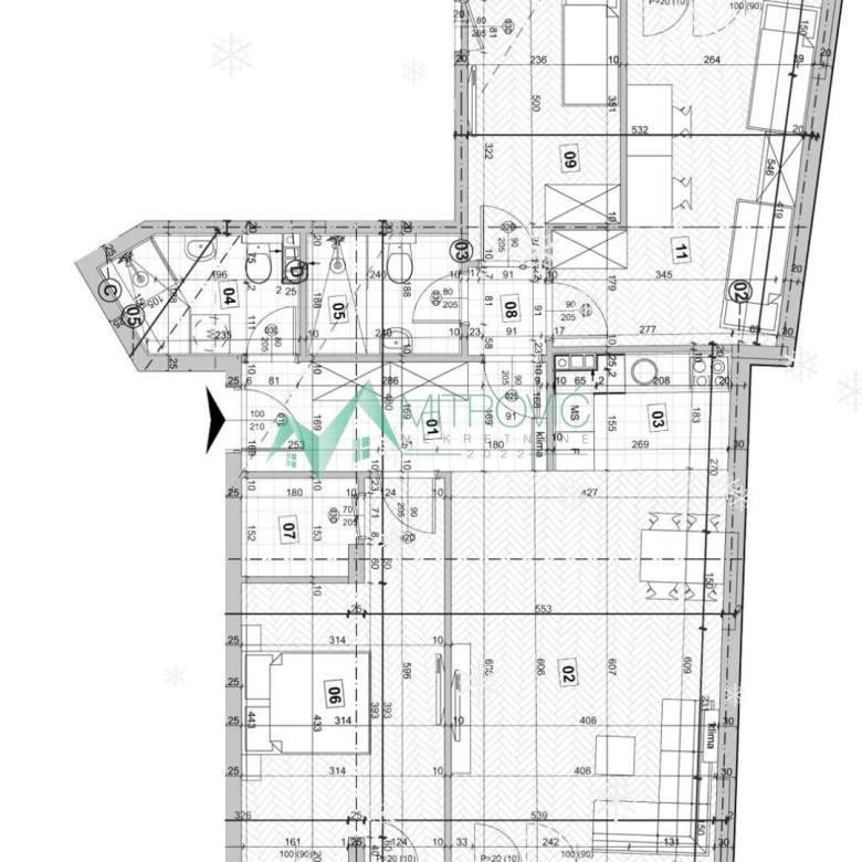 Stan Prodaja Novi Sad  105 m2