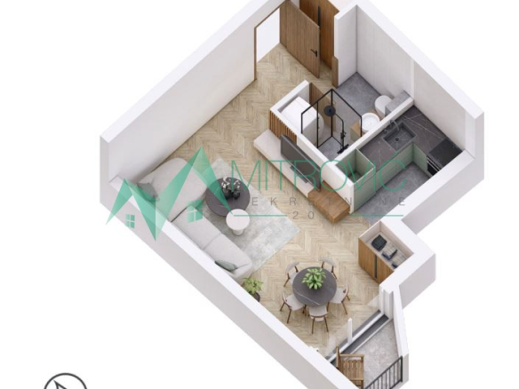 Stan Prodaja Petrovaradin  30 m2