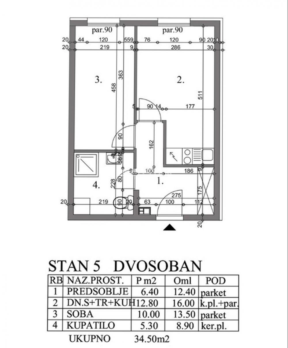 Stan Prodaja Pančevo Stan Prodaja Pančevo 34 m2