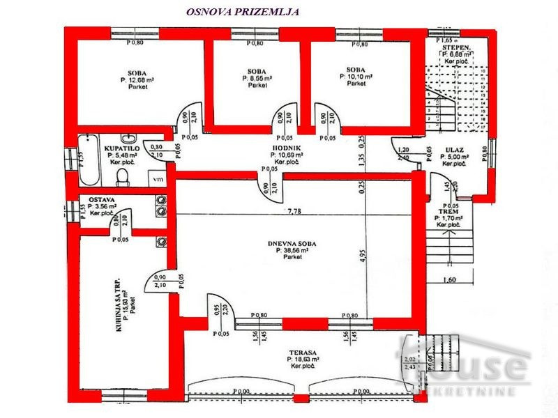 Kuća Prodaja Novi Sad  300 m2