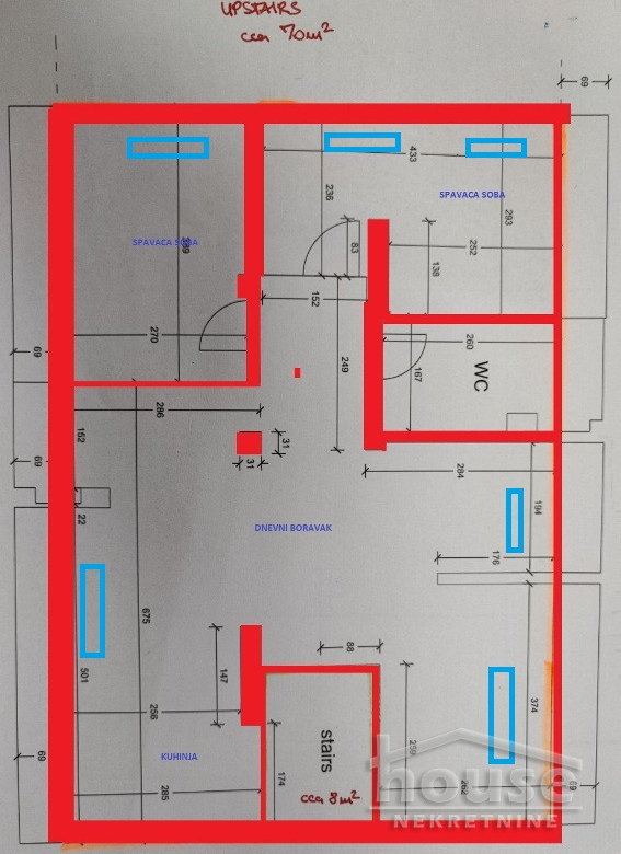 Stan Prodaja Novi Sad  80 m2