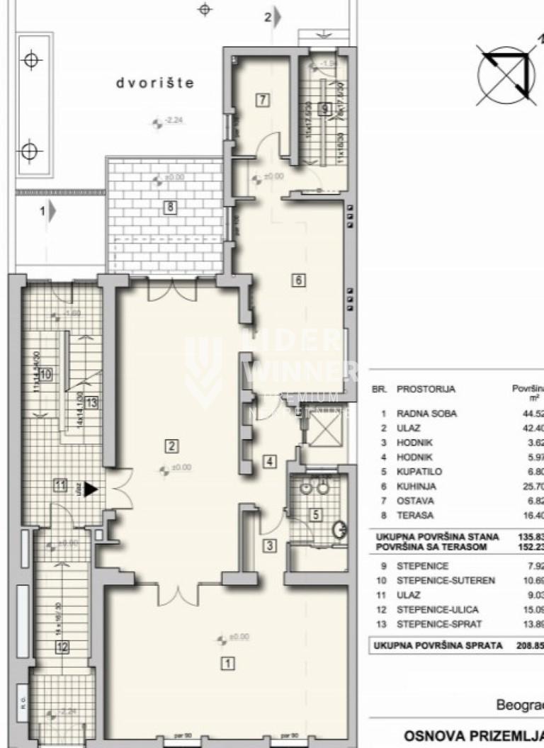 Kuća na prodaju, Slavija, Beograd, 941m², 3.500.000 €