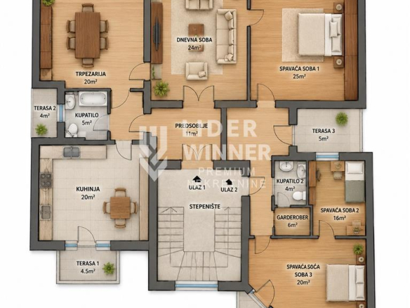 Stan Prodaja Beograd Klinički Centar 110 m2