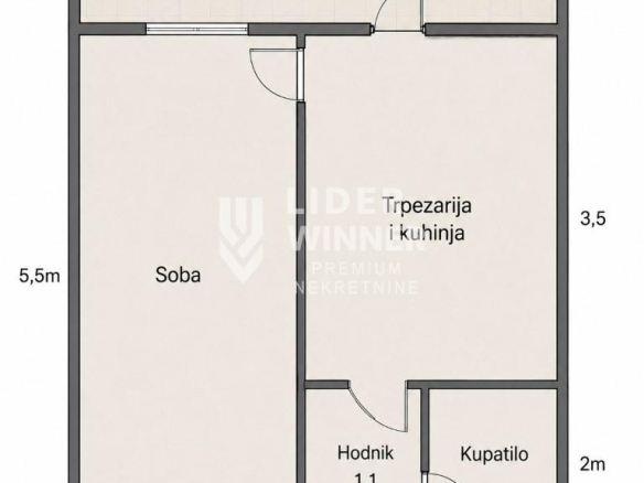 Stan Prodaja Beograd Karaburma 33 m2