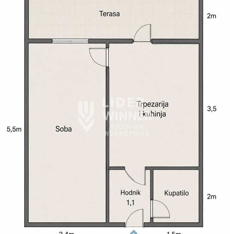 Stan Prodaja Beograd Karaburma 33 m2