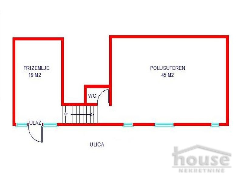 Lokal Prodaja Novi Sad  64 m2