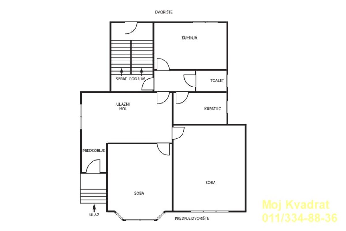 actionimagesite31agencykvadratimg3fdzvq6z4g-14 Trosoban stan na prodaju, Profesorska Kolonija, Beograd, 84m², 350.000 €