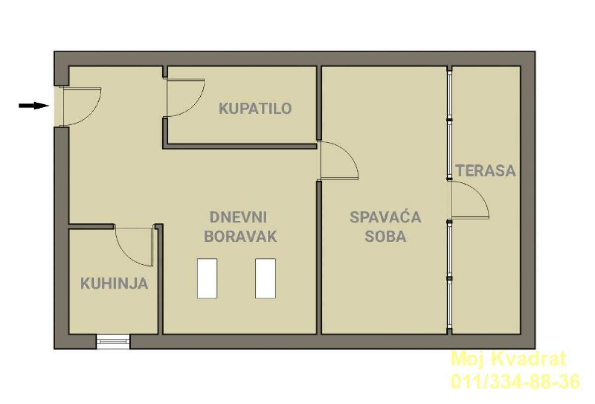 actionimagesite31agencykvadratimgdns8wavwtd-10 Dvosoban stan na prodaju, Šumice, Beograd, 63m², 165.000 €