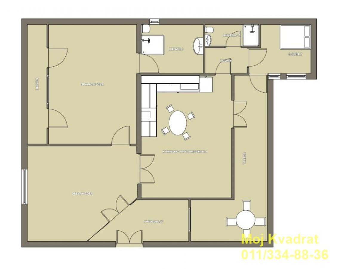 actionimagesite31agencykvadratimggo5arsbhwm-15 Trosoban stan na prodaju, Zeleni Venac, Beograd, 110m², 430.000 €