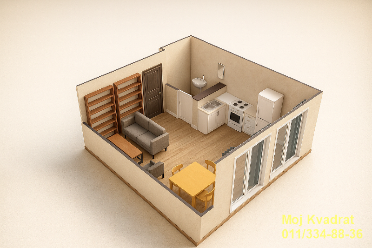 Stan Prodaja Beograd Hadžipopovac 32 m2
