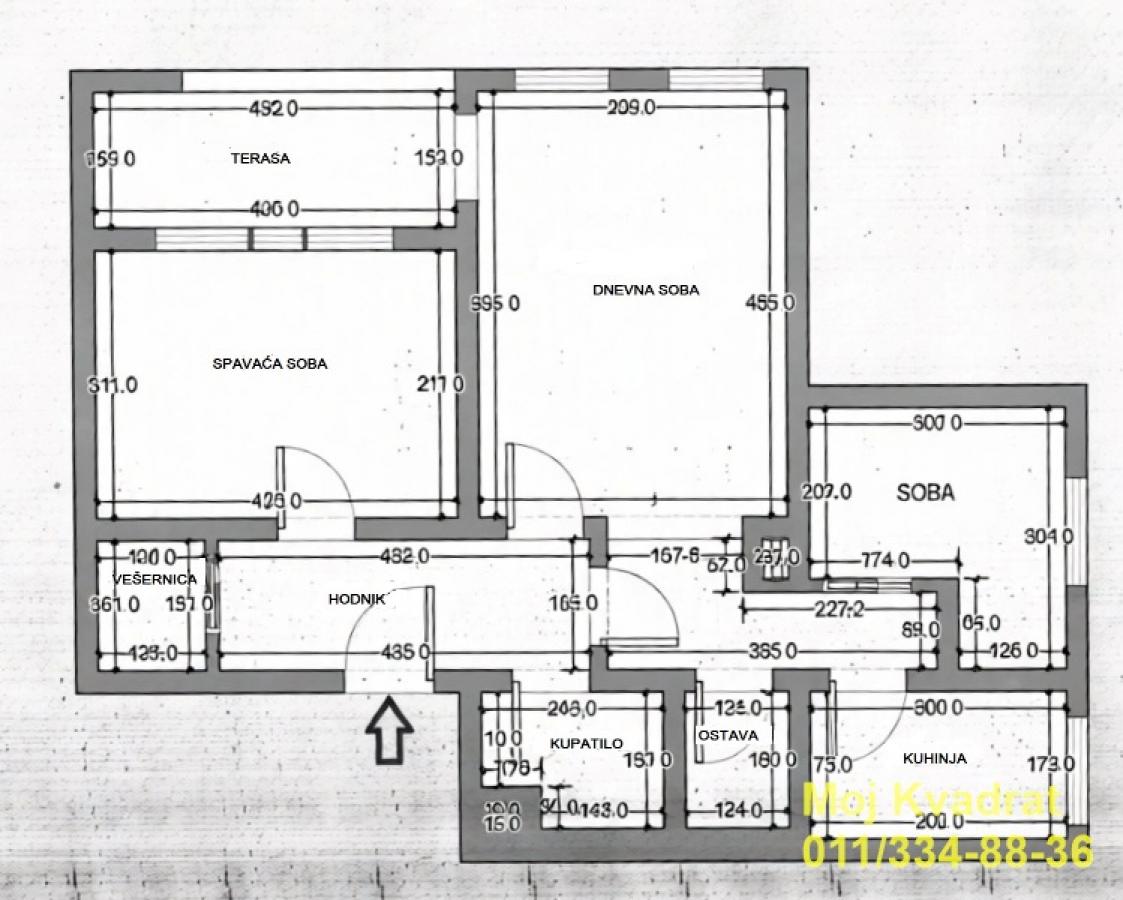 Stan Prodaja Beograd Stan Prodaja Beograd Višnjička Banja 88 m2