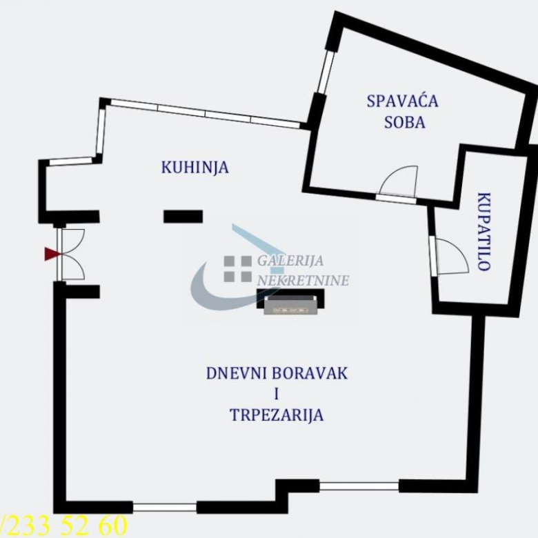Stan Prodaja Beograd Kalenić Pijaca 86 m2