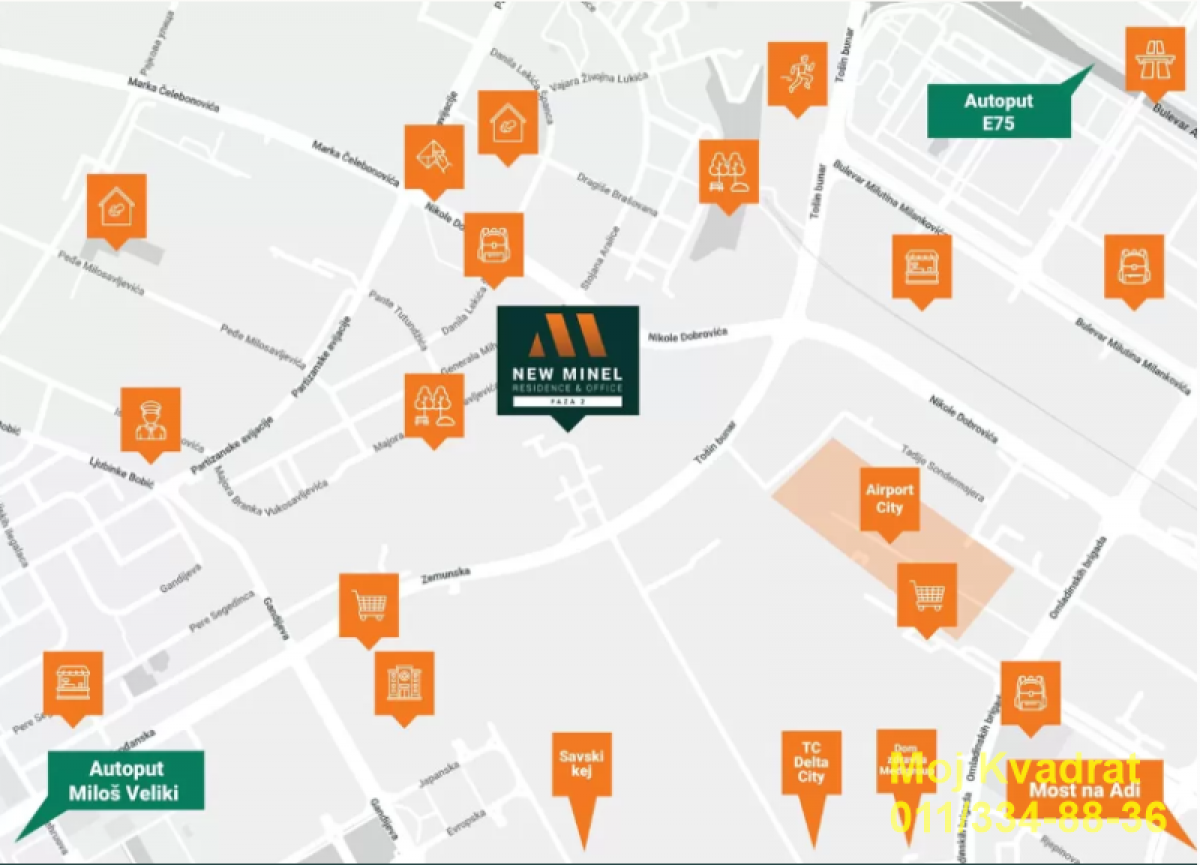 Stan Prodaja Beograd Stan Prodaja Beograd Blok 60 84 m2