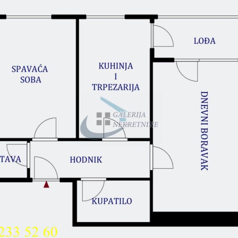 Stan Prodaja Beograd Kanarevo Brdo 55 m2