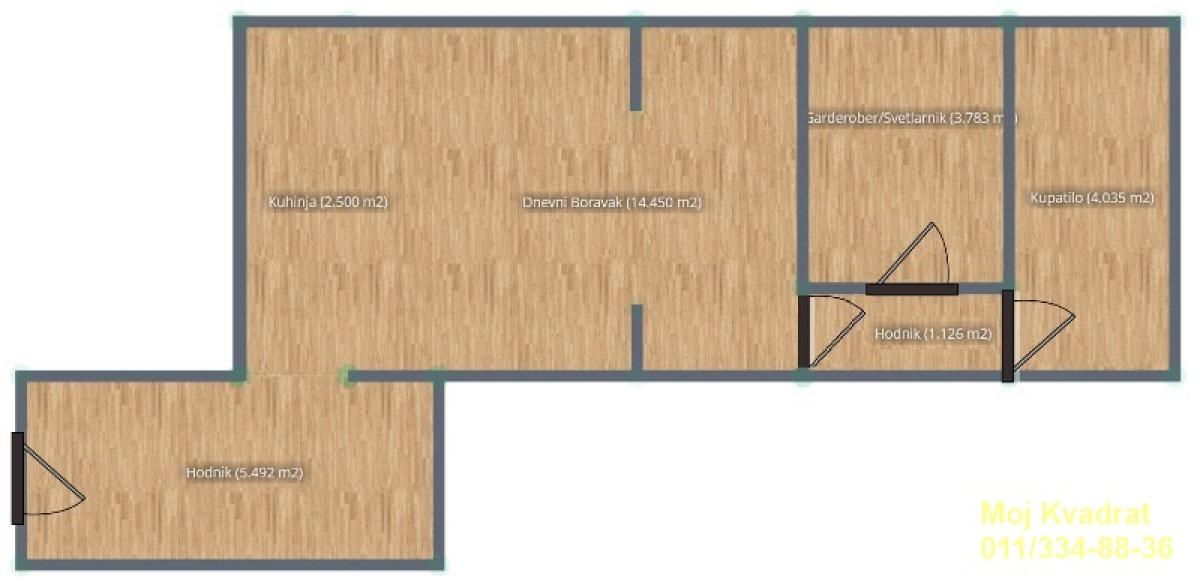 Stan Prodaja Beograd Učiteljsko Naselje 30 m2