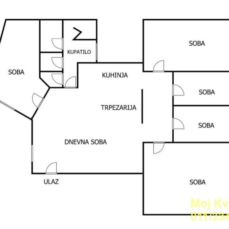 Stan Prodaja Beograd Ekonomski Fakultet 101 m2