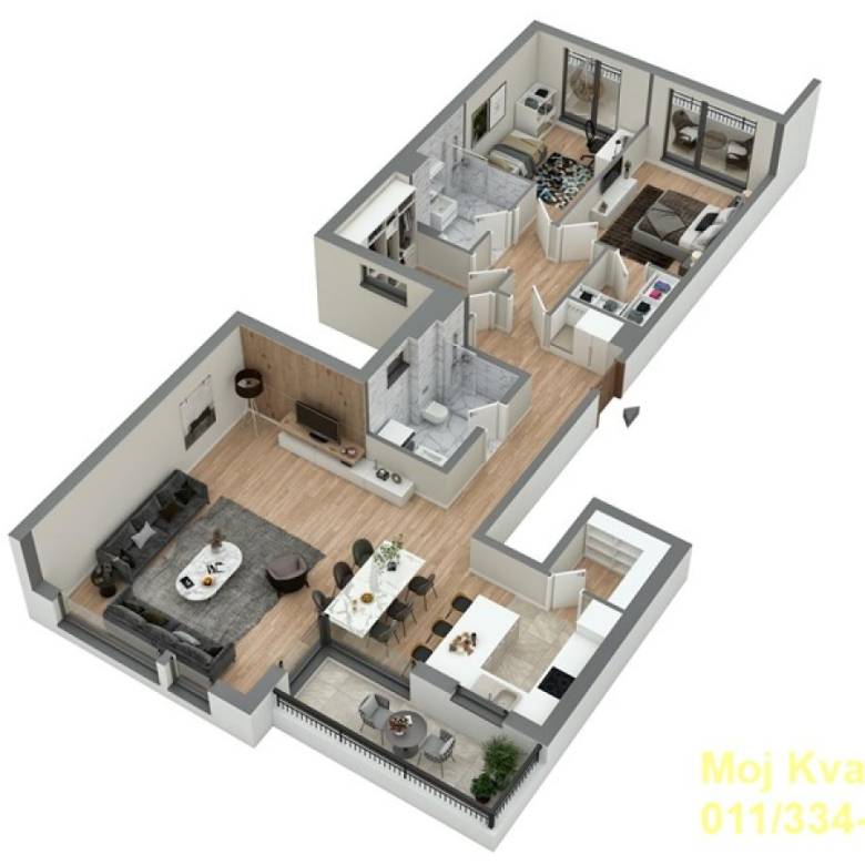 Stan Prodaja Beograd Karaburma 124 m2
