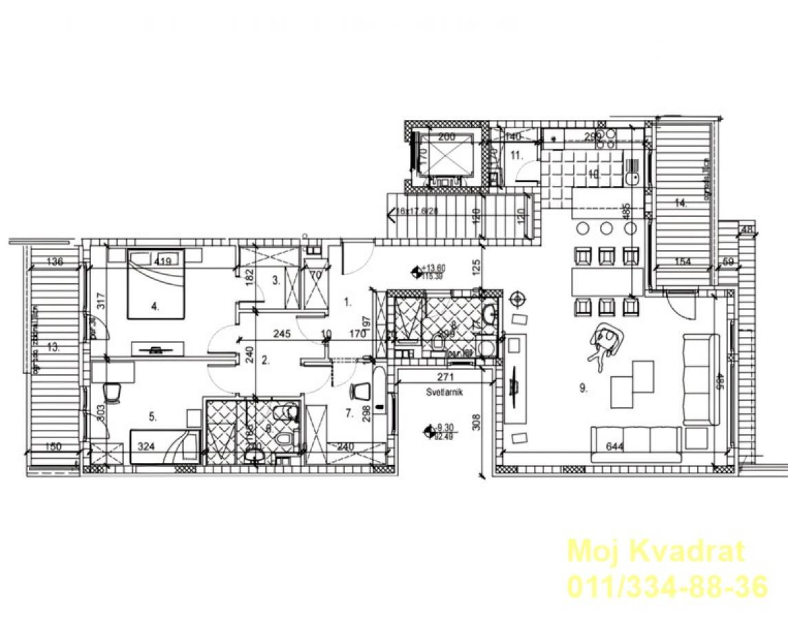 Stan Prodaja Beograd Karaburma 124 m2