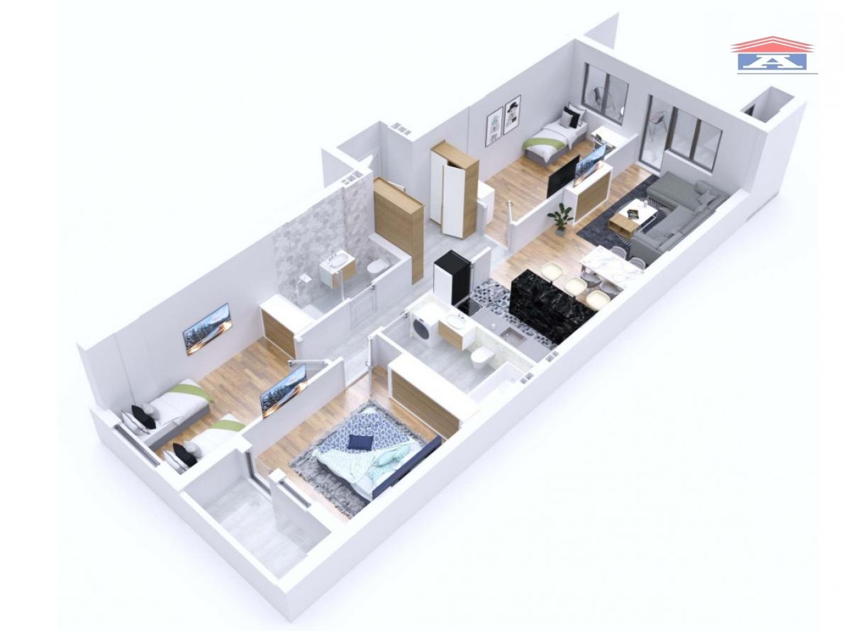 Stan Prodaja Novi Sad  95 m2