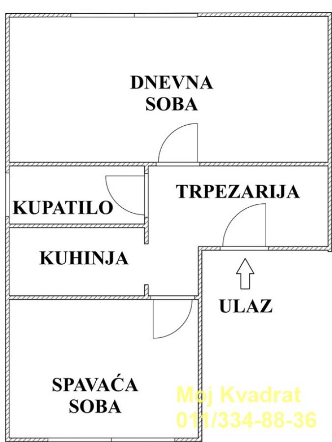 Stan Prodaja Beograd Đeram 50 m2