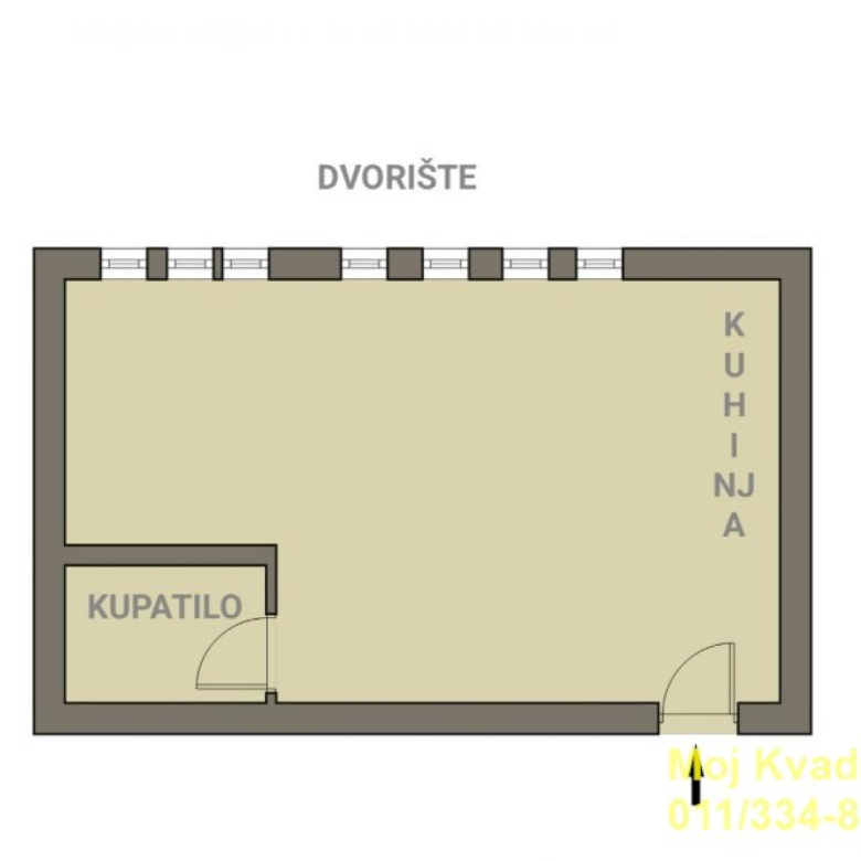 Stan Prodaja Beograd Ekonomski Fakultet 36 m2