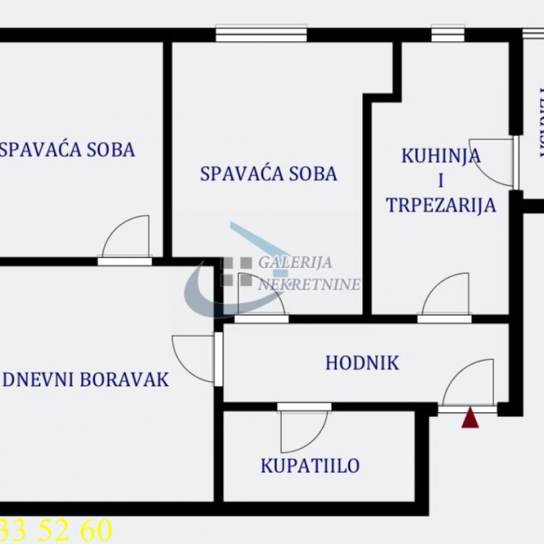 Stan Prodaja Beograd Knez Mihajlova 68 m2