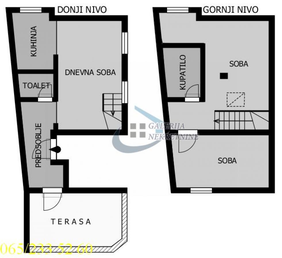 Stan Izdavanje Beograd Gornji Dorćol 62 m2