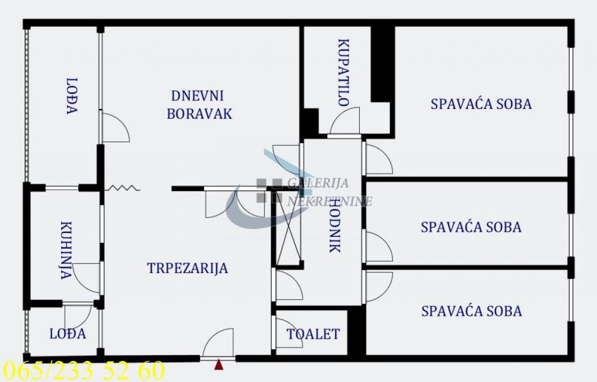 Stan Prodaja Beograd Stan Prodaja Beograd Cerak Vinogradi 83 m2