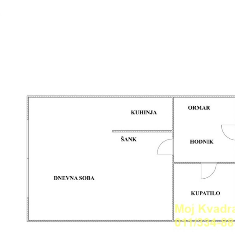 Stan Prodaja Beograd Stari Merkator 21 m2
