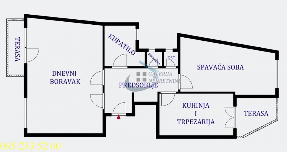 Stan Prodaja Beograd Stan Prodaja Beograd Studentski Trg 68 m2