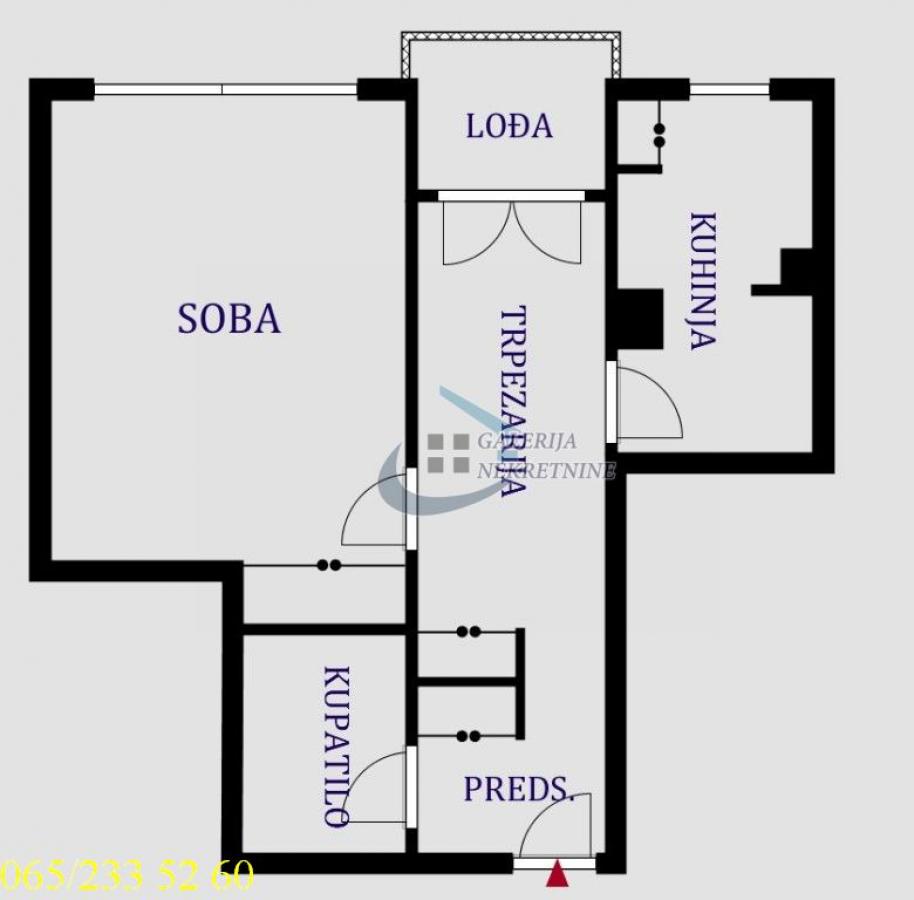 Stan Prodaja Beograd Stan Prodaja Beograd Stari Košutnjak 45 m2