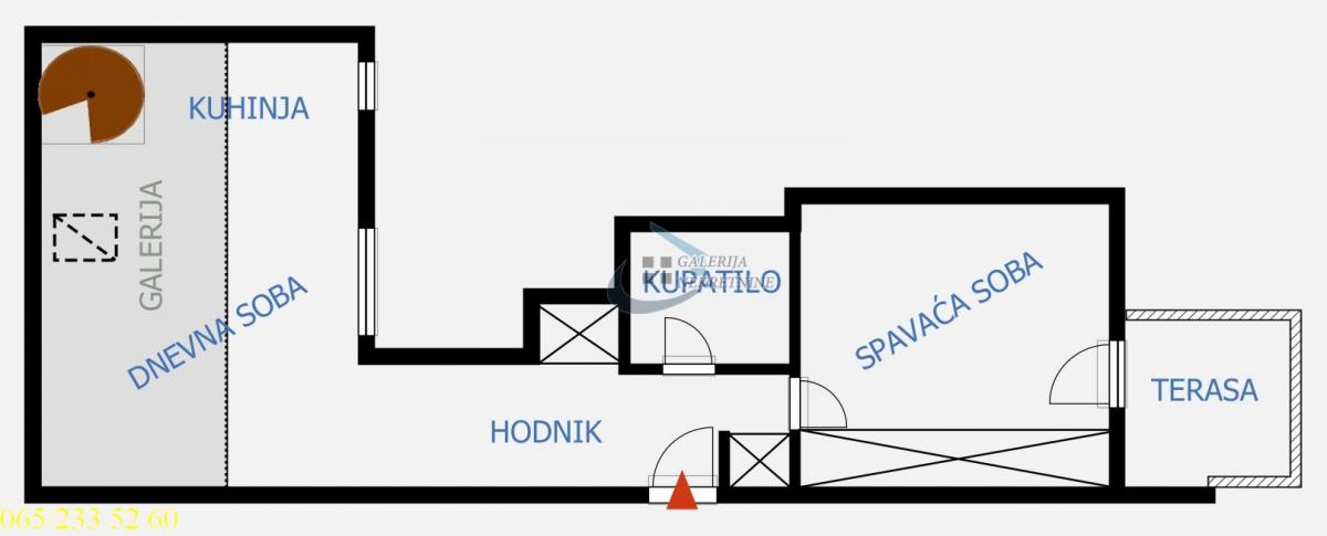 Stan Prodaja Beograd Stan Prodaja Beograd Krunski Venac 45 m2