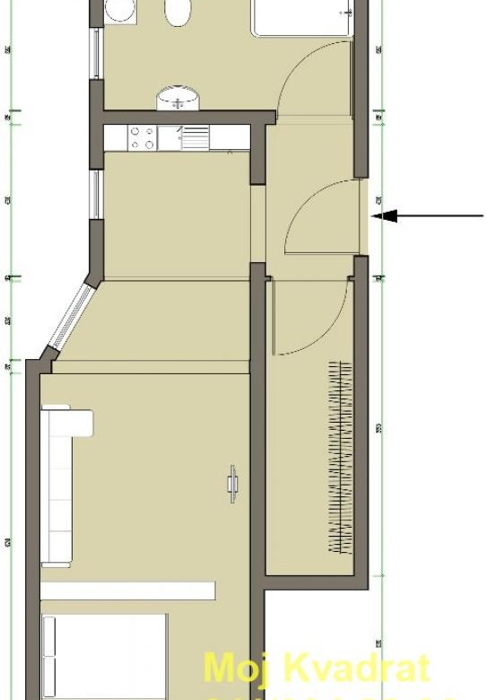 Stan Prodaja Beograd Kalenić Pijaca 30 m2