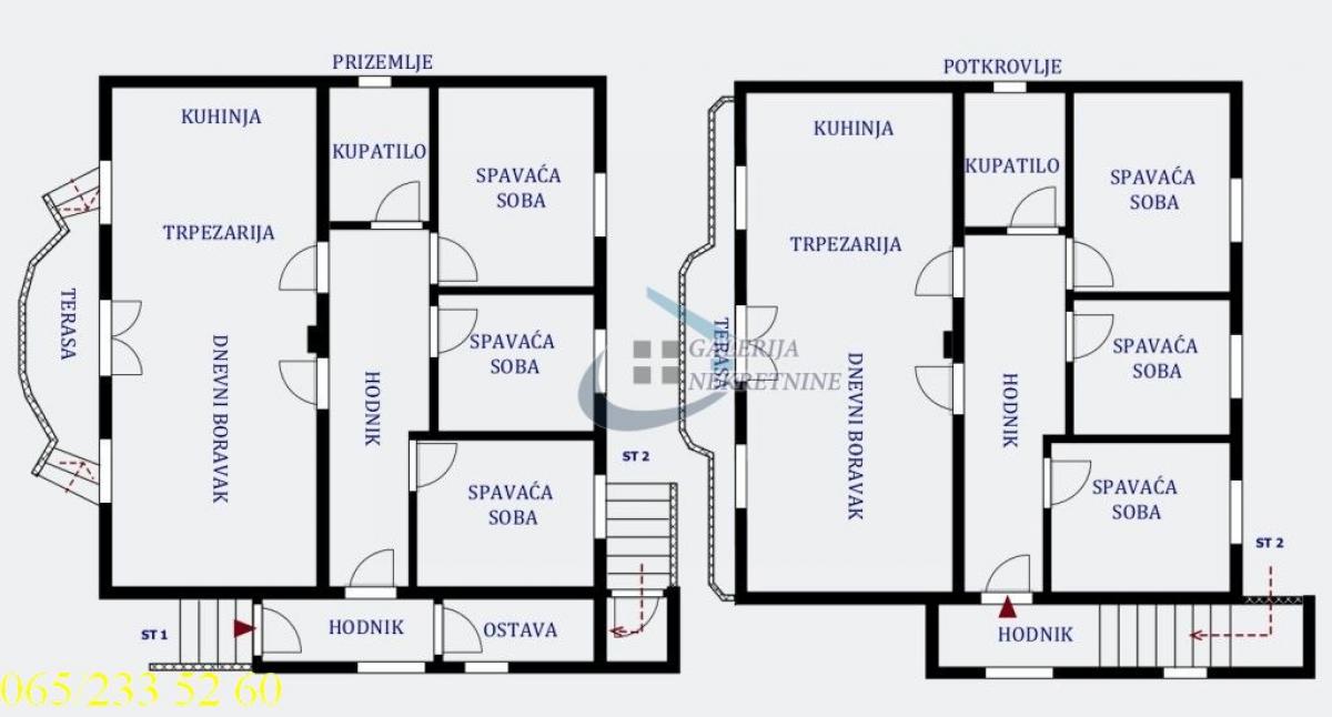 Kuća Prodaja Beograd Kuća Prodaja Beograd Borča 247 m2