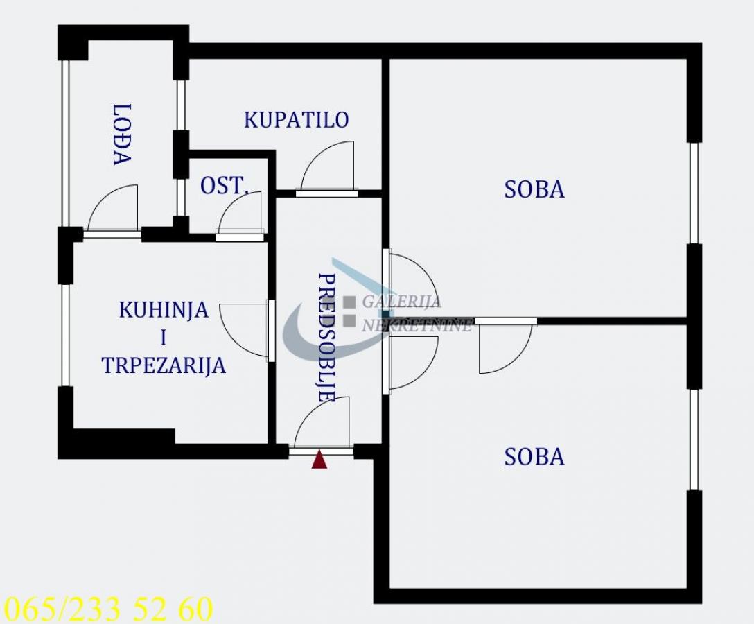 Stan Prodaja Beograd Krunski Venac 55 m2