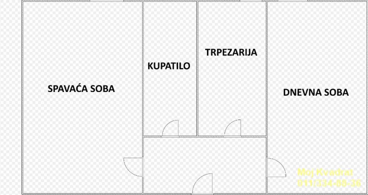Stan Prodaja Beograd Stan Prodaja Beograd Karaburma 49 m2